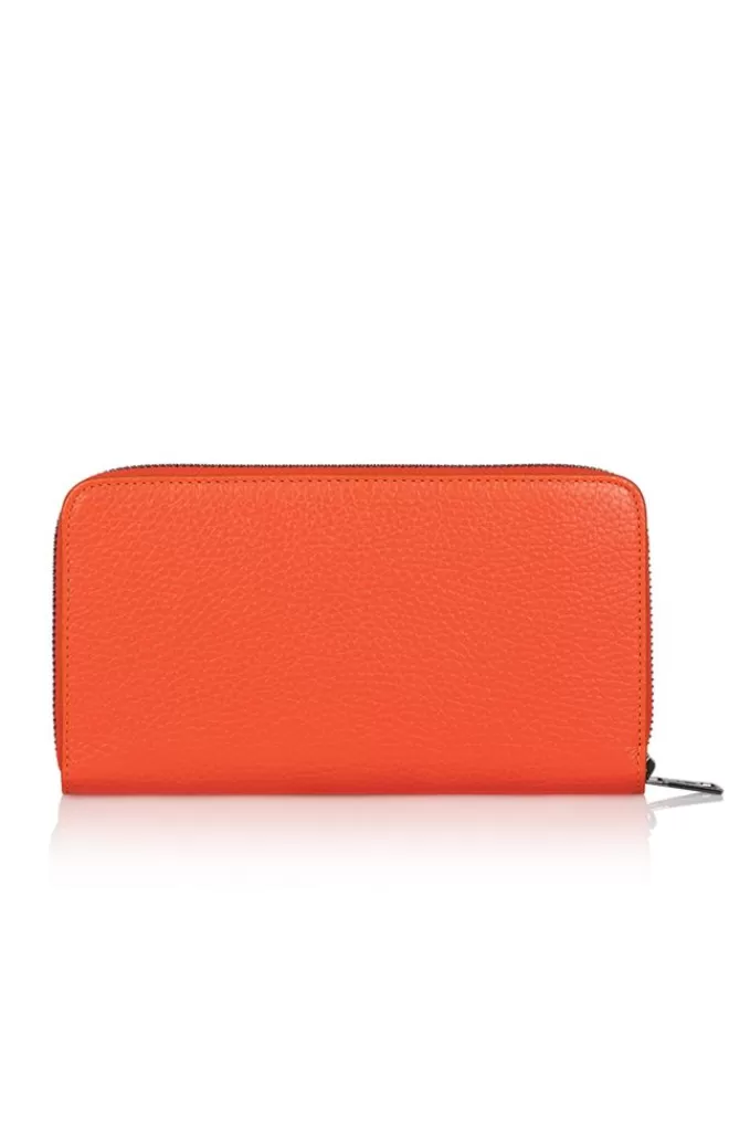 Women WERNER CHRIST Billfold Zip: Wallet Crafted In Calfskin