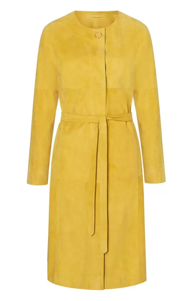 Women WERNER CHRIST Camilla: Lightweight Coat With Narrow Belt