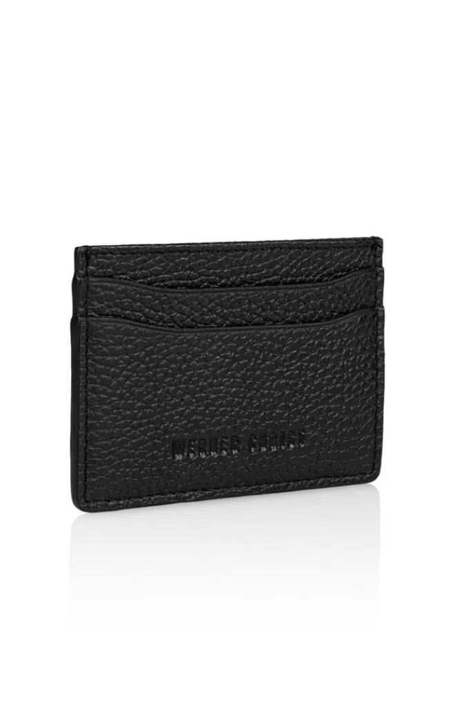 Men WERNER CHRIST Card Holder: Card Case In Calfskin