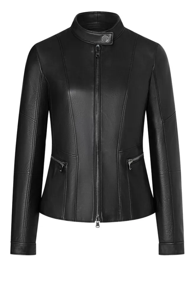 Women WERNER CHRIST Elif: Short Jacket With Biker Details