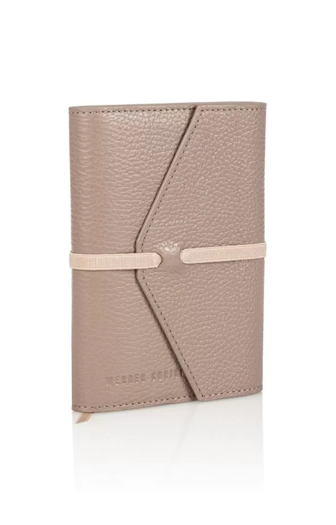 Men WERNER CHRIST Moleskine A6: Notebook With Calfskin Cover