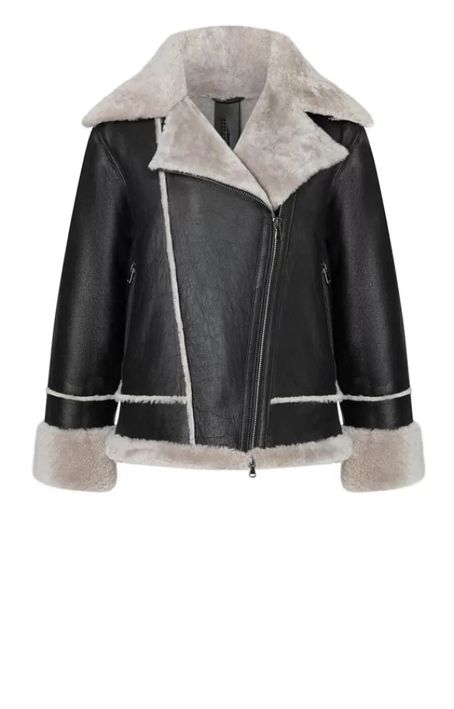 Women WERNER CHRIST Paloma: Sporty Oversized Biker Jacket