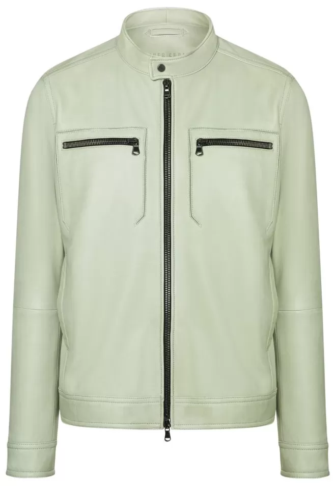 Men WERNER CHRIST Taylor: Grained Nappa Jacket For Purists