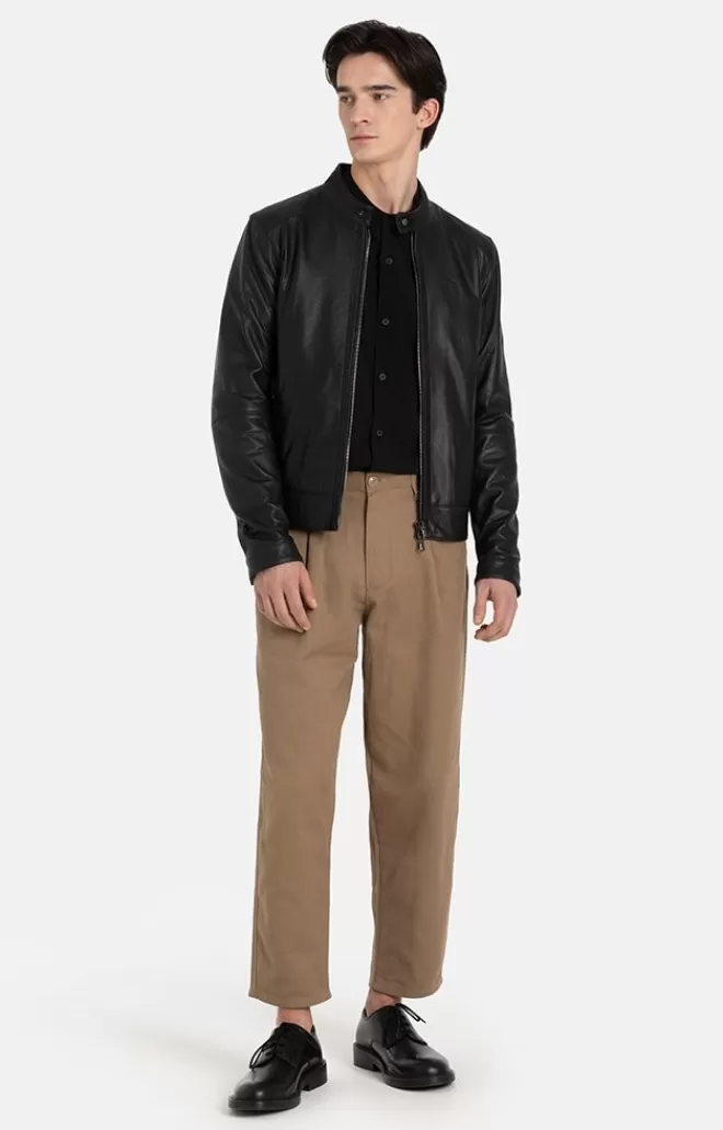 Men WERNER CHRIST Toto: Grained Nappa Jacket For Purists